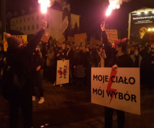 Protest w centrum Bydgoszczy