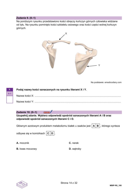 Matura 2026 z biologii ROZSZERZONEJ: arkusze CKE, poziom podstawowy [Formuła 2023] 08.05.2026