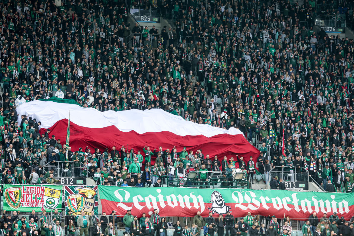 Śląsk Wrocław - Lech Poznań: Zdjęcia kibiców i zawodników z meczu 10. kolejki sezonu 2026/27 PKO BP Ekstraklasy