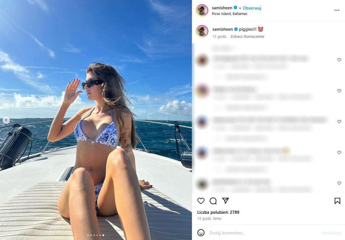 Córka Charliego Sheena goła się wygina! 19-latka pokaże wszystko, jest jeden warunek