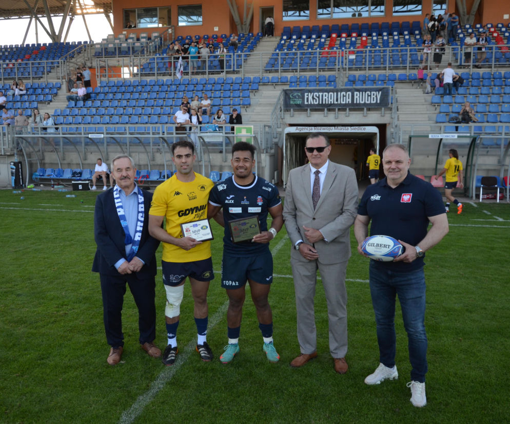 Siedlczanie wygrali półfinałowy mecz Ekstraligi Rugby! MKS Awenta Pogoń Siedlce pokonał Life Style Catering RC Arka Gdynia