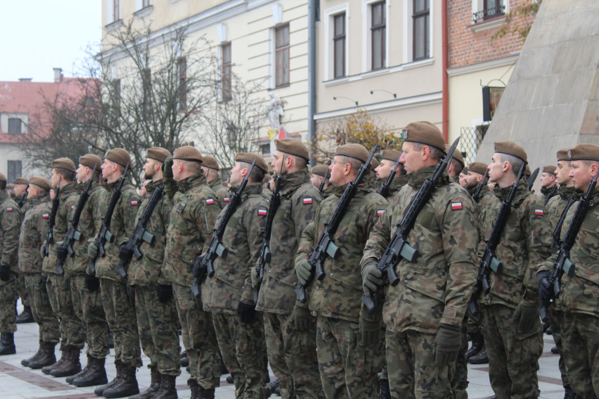 Przysięga wojskowa w Tarnowie
