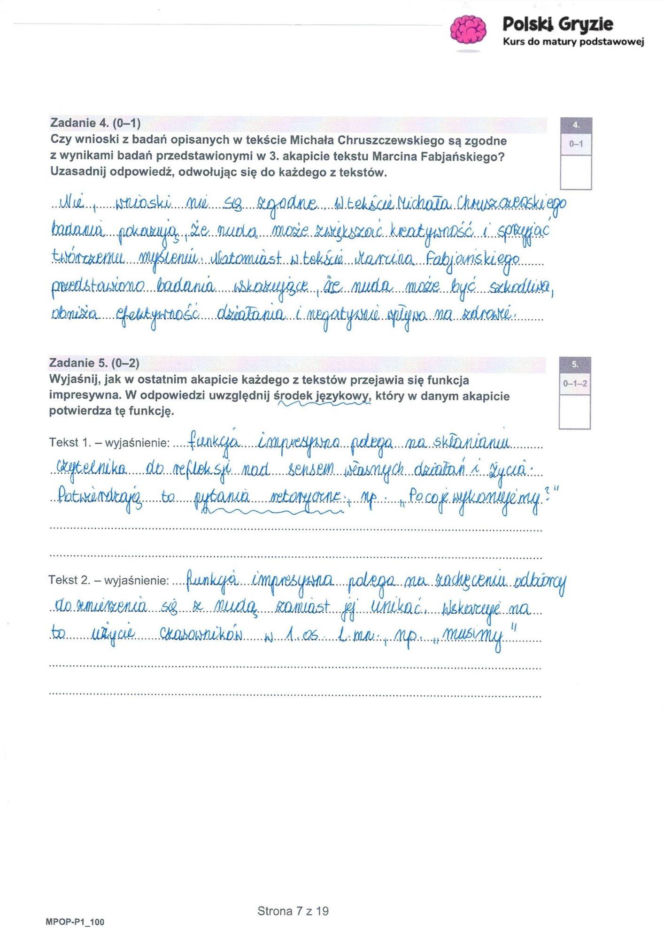 Próbna matura 2026: polski. Arkusze CKE, pytania i odpowiedzi z języka polskiego [4.03.2026]