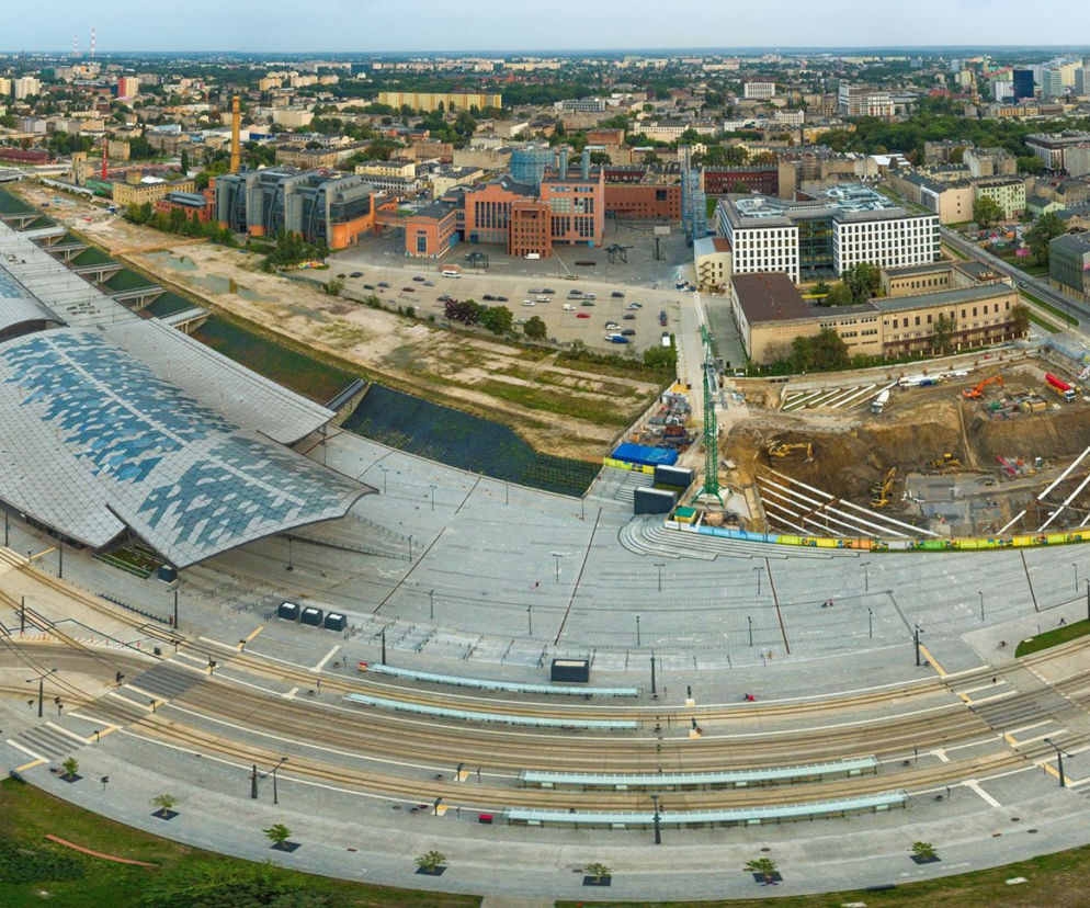 Nowe Centrum Łodzi z dworcem Fabrycznym na czele