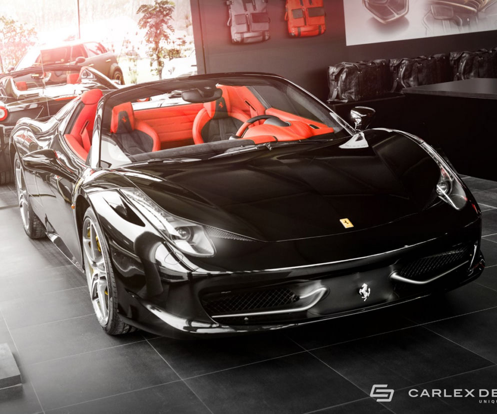 Ferrari 458 Spider tuning Carlex Design