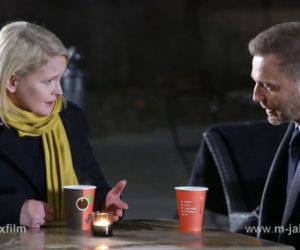 M jak miłość odc. 1209. Andrzej (Krystian Wieczorek), Marta (Dominika Ostałowska)