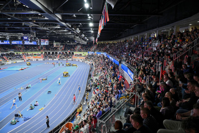 Halowe Mistrzostwa Świata w Lekkoatletyce Kujawy Pomorze 26 w Toruniu. Zdjęcia kibiców i zawodników z 1. dnia imprezy