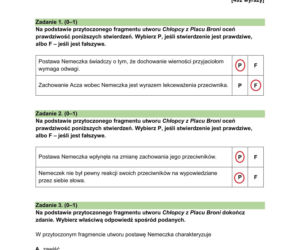 Egzamin ósmoklasisty 2026: polski. Arkusze CKE, zadania i odpowiedzi z egzaminu z polskiego [11.05.2026]