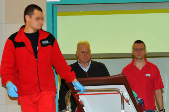 Ryszard Krauze w szpitalu