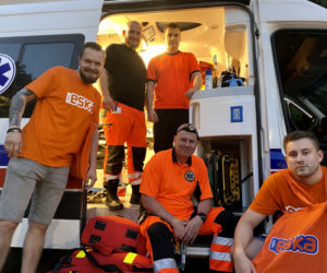 Ekipa Eska Summer City wspierała maratończyków podczas 7. Nocnego Maratonu Szczecińskiego