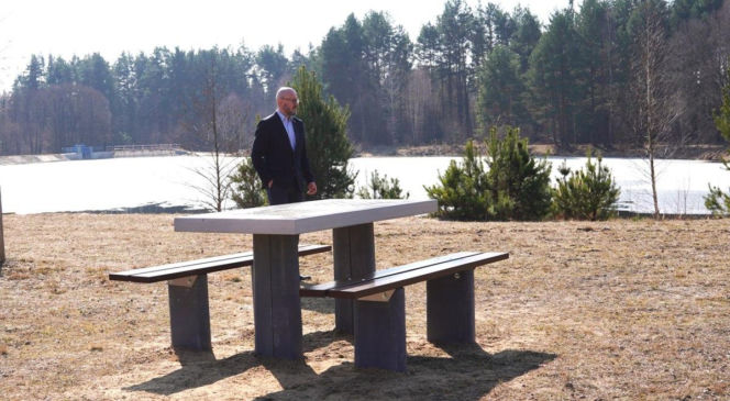 Strefa relaksu na Bernatce w Skarżysku-Kamiennej