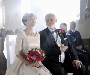 Blondynka 5 sezon. Jasiuna (Izabela Dąbrowska), doktor Fus (Krzysztof Gosztyła)
