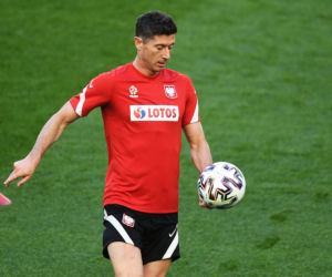 Pierwszy trening reprezentacji Polski na stadionie w Gdańsku