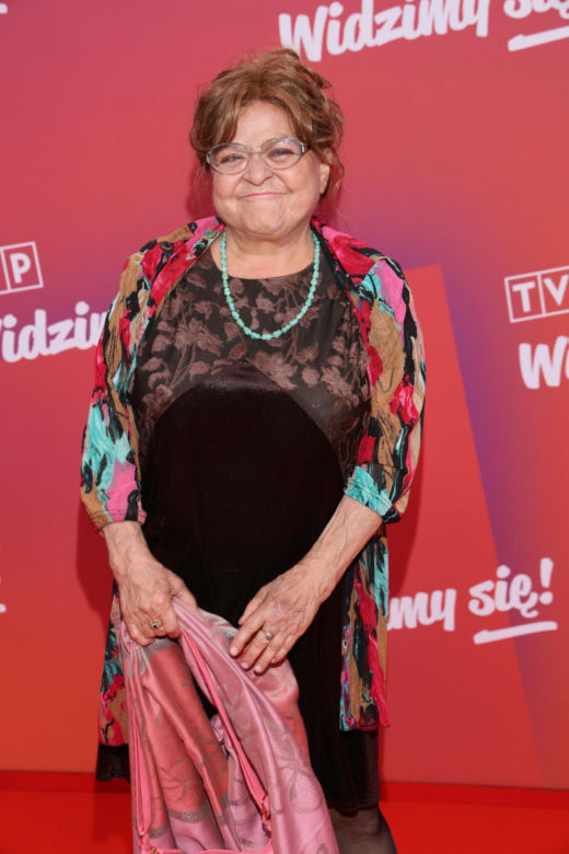 Grażyna Zielińska szaleje na ściance