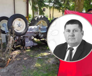 Wólka Rokicka: Ciągnik zmiażdżył radnego Roberta Piętkę. Rekonstrukcja zdarzeń