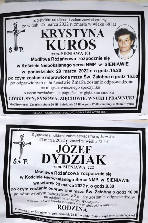 Ciało mojego taty pomylono z sąsiadką