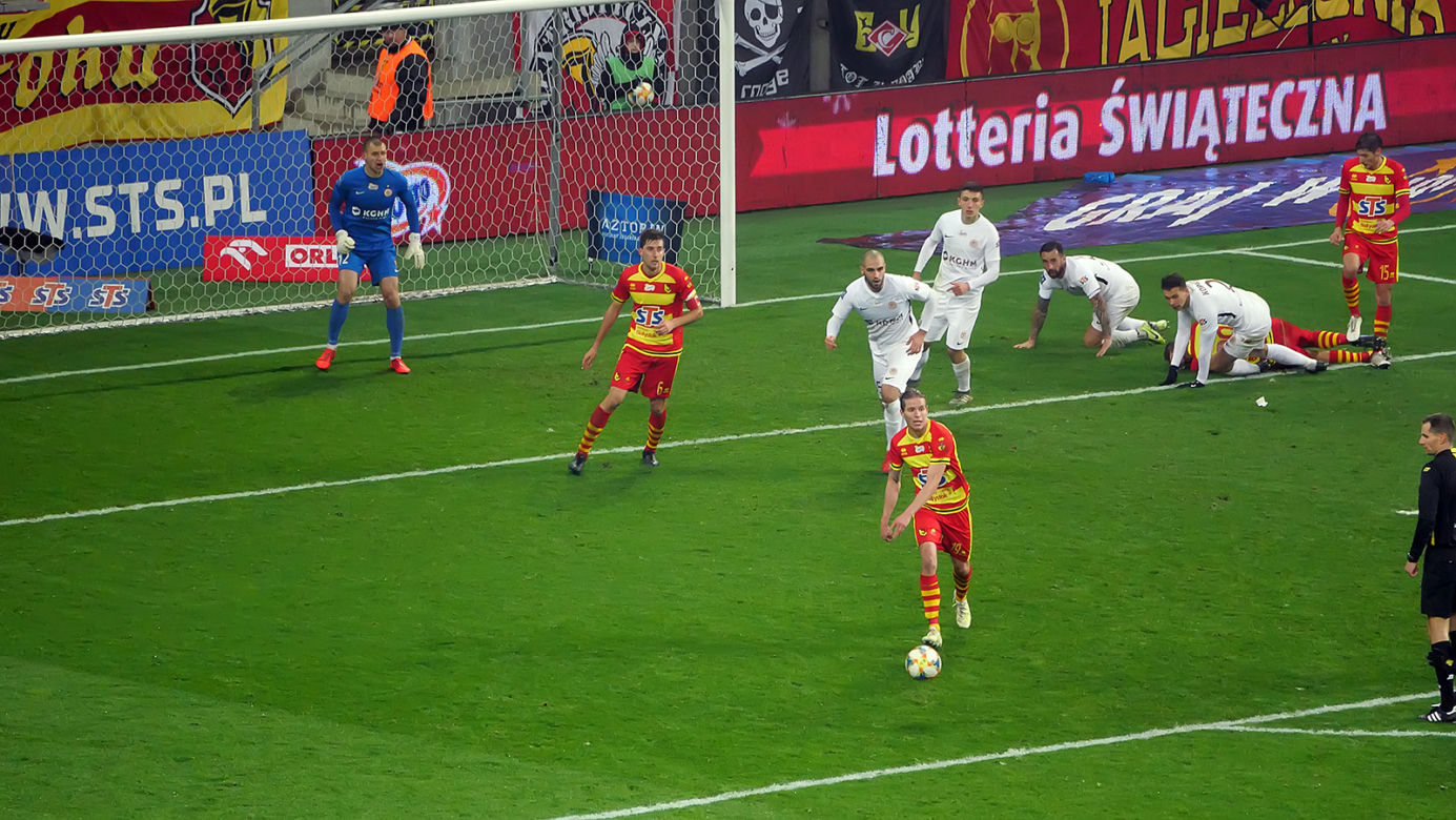 Jagiellonia Białystok - Zagłębie Lubin 0-1   data:2019-12-07
