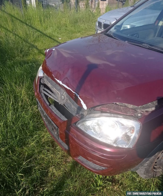 SZOK!Takim "wrakiem" poruszał się po świętokrzyskich drogach