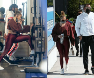 Jennifer Lopez i Alex Rodriguez na siłowni