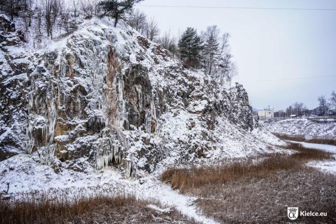 Lodospad w Kielcach. Zdjęcia