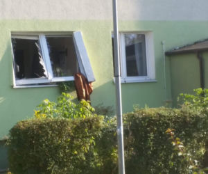 Pędził bimber i wysadził blok