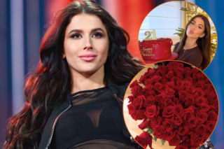 Tak Roksana Węgiel świętowała 21. urodziny! Morze kwiatów i dużo słodkości