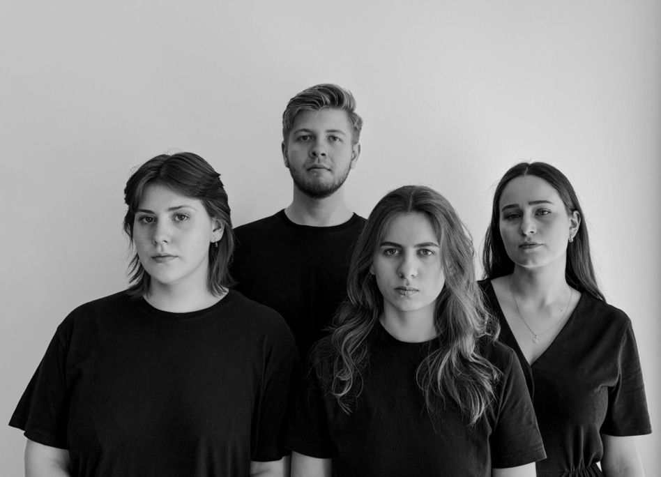 Iwona Kin, Alicja Smoczyk, Agata Czugała i Paweł Mordeja