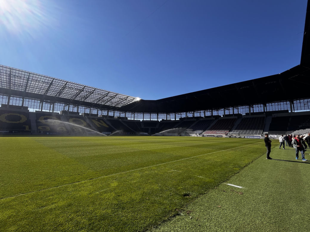 Zwiedzanie stadionu Pogoni Szczecin 