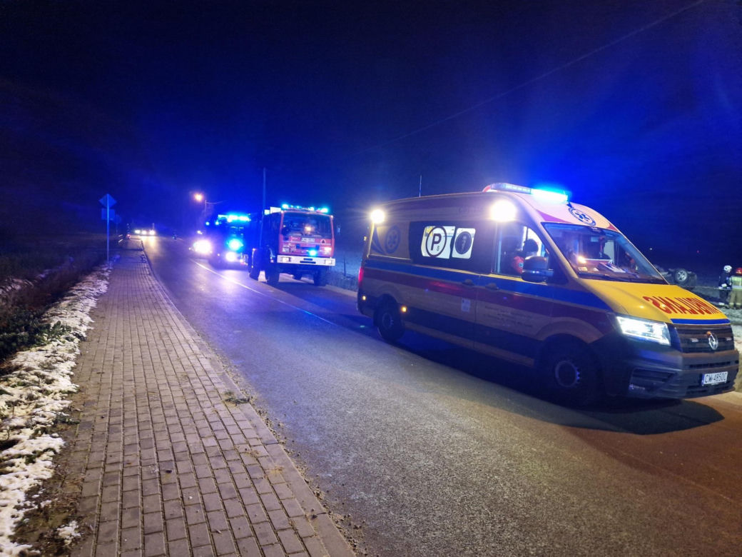 Tragiczny wypadek w miejscowości Chełmica Duża. Zdjęcia z miejsca zdarzenia