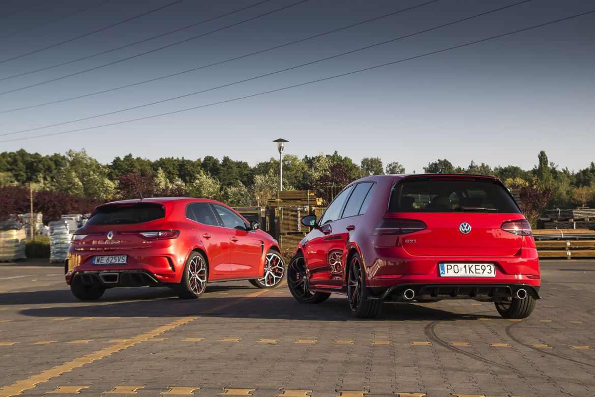 Renault Megane R.S. Trophy 1.8 TCe 300 KM EDC vs. Volkswagen Golf GTI TCR 2.0 TSI 290 KM DSG7