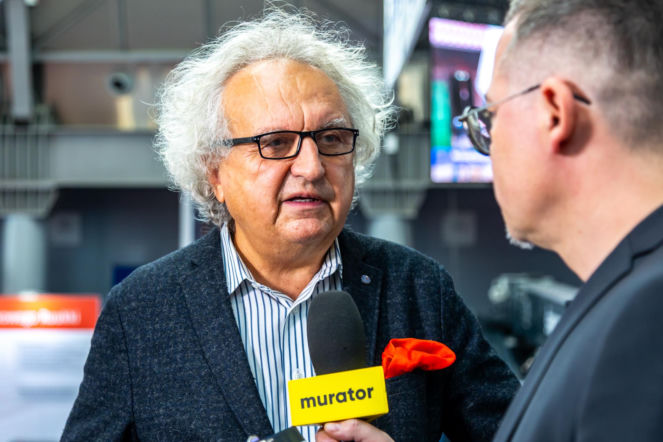 Andrzej Mochoń rozmawia z Piotrem Laskowskim na targach Dach Forum 2026