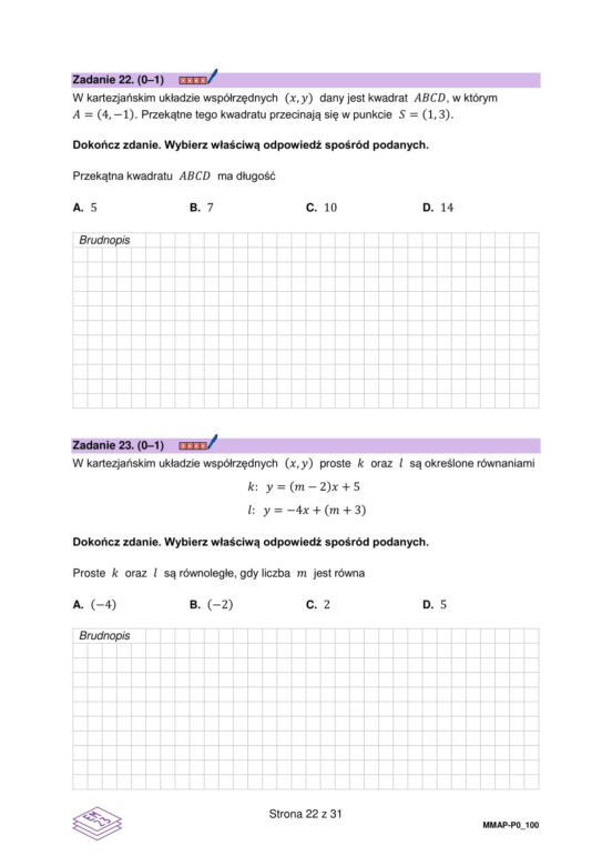 Matura 2025 - matematyka