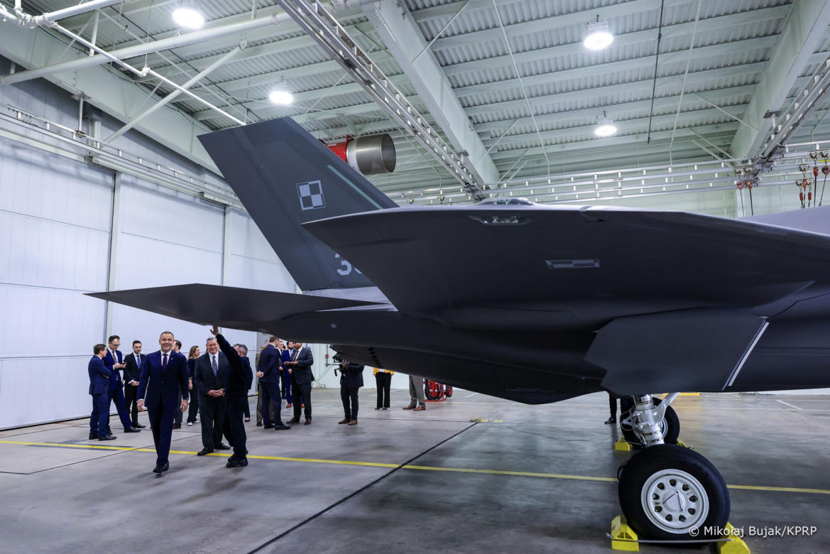 Nawrocki w zakładach Lockheed Martin