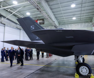 Nawrocki w zakładach Lockheed Martin