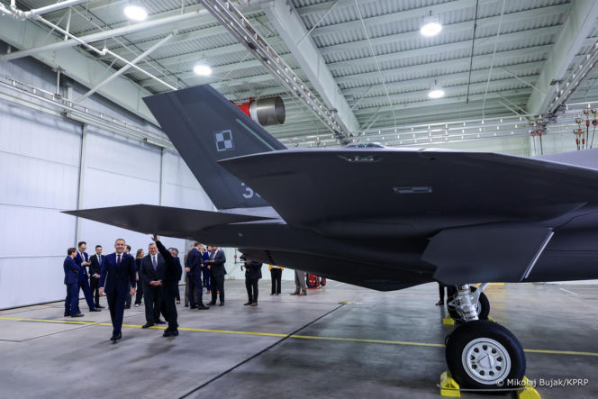 Nawrocki w zakładach Lockheed Martin