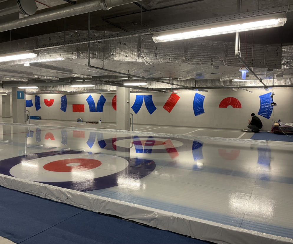 Tor do curlingu w Krakowie