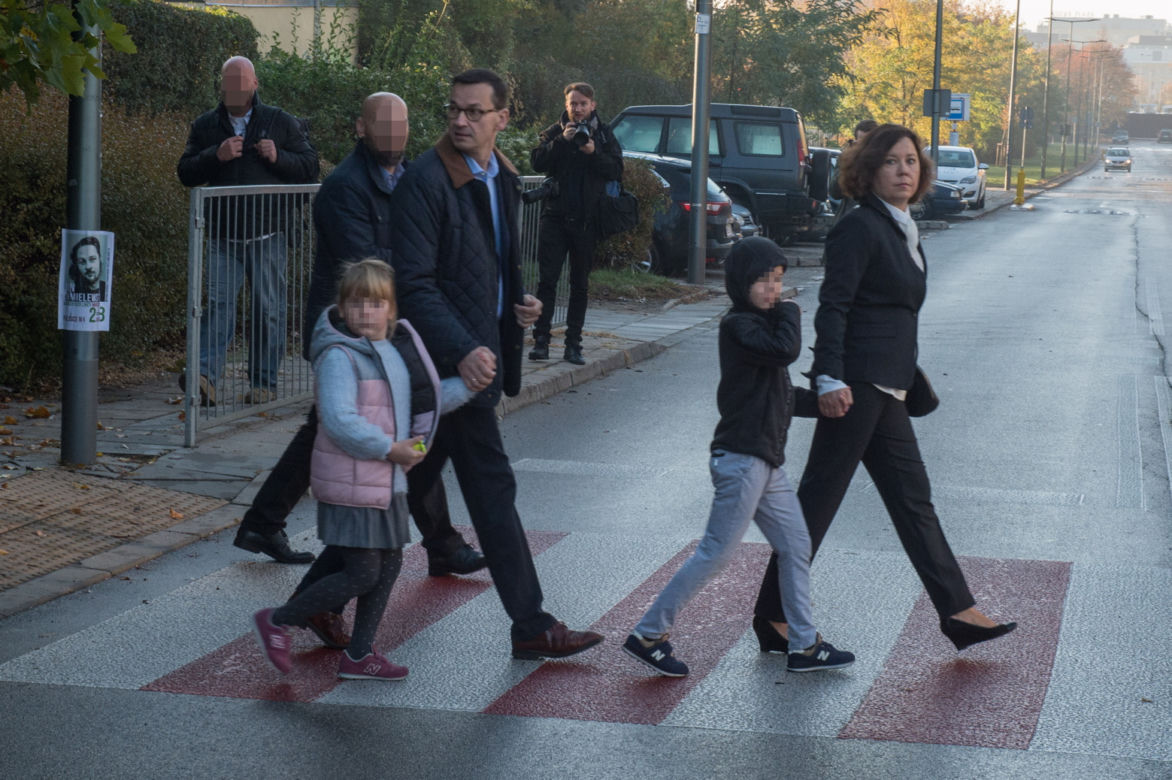 Mateusz Morawiecki z dziećmi