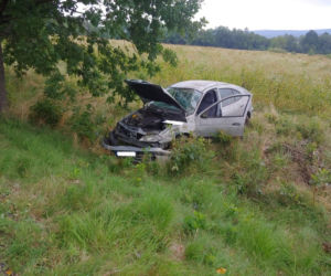 Wypadek dw 360 Giebułtów