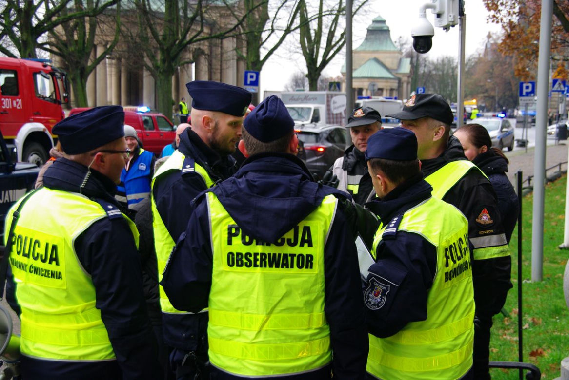 Ewakuacja Zachodniopomorskiego Urzędu Wojewódzkiego w Szczecinie