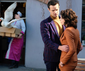 Kuchnia odc. 3. Maks (Patryk Cebulski), Wiktoria Gonczar (Maria Dębska), Eryk (Mikołaj Krawczyk)