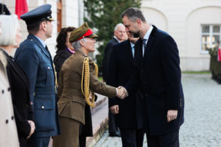 Spotkanie ministrów obrony Polski i Wielkiej Brytanii