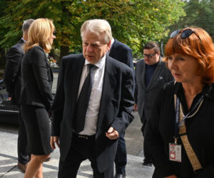 Pogrzeb Andrzeja Wielowieyskiego. Żegnało go wielu księży