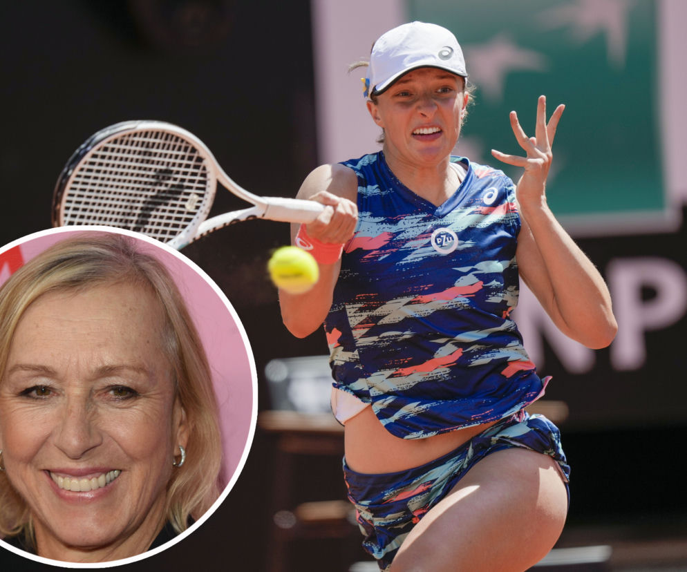 Iga Świątek, Martina Navratilova