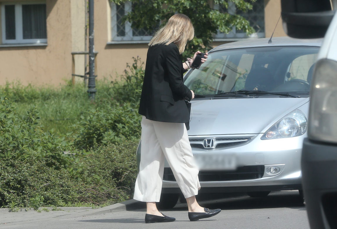 Kinga Duda podróżując limuzyną łamie przepisy 
