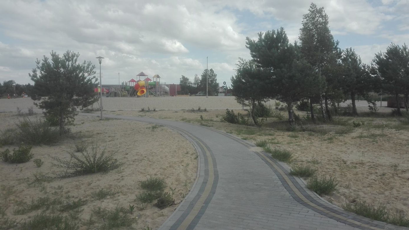 Plaża w Karninie. 