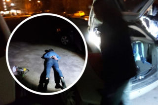 Mieszkali w Renault Lagunie i kradli na potęgę. Gruzini w rękach policji. Podczas zatrzymania nie mieli nawet butów