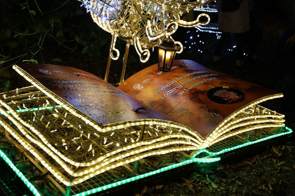 Park iluminacji 2023 w Lublinie