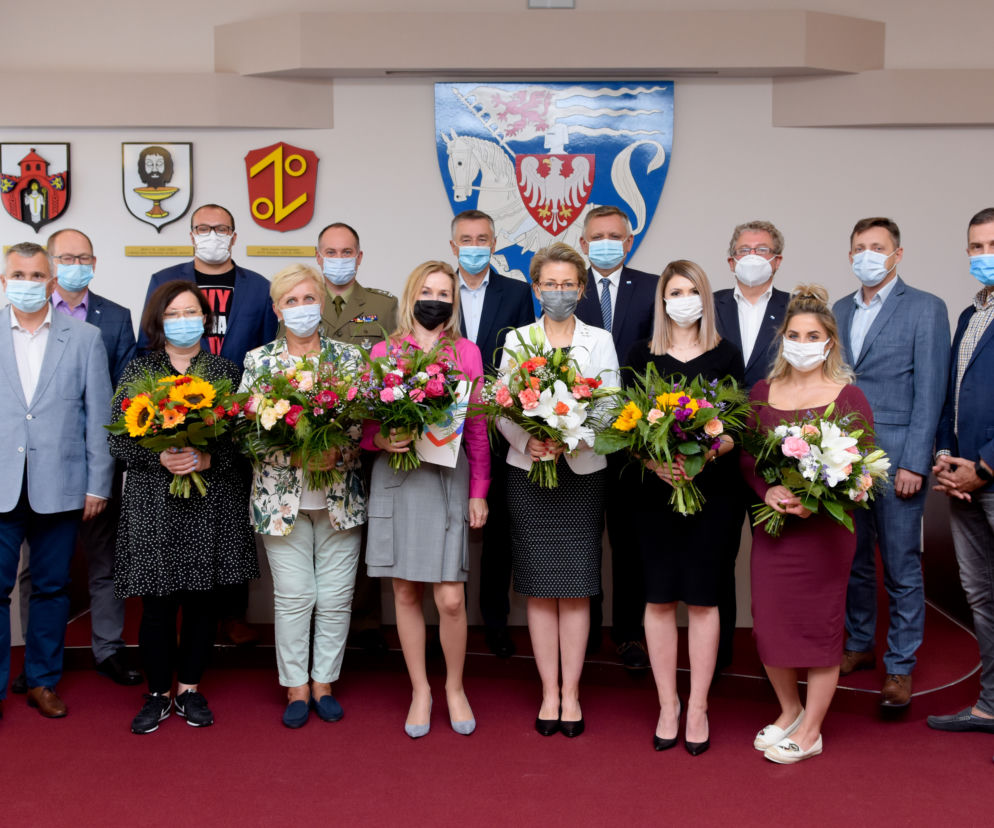 Podziękowania za działania przeciwko pandemii COVID-19