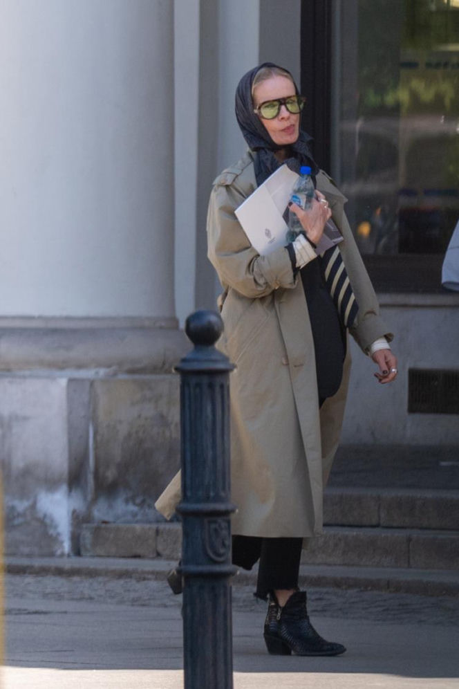 Magdalena Cielecka walczy z wiatrem