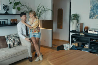 Barwy szczęścia, odcinek 3287. Justin (Jasper Sołtysiewicz), Ola (Michalina Robakiewicz)